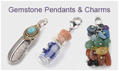 Gemstone Pendants & Charms
