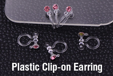 Plastic Clip-on Earring